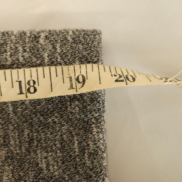 Duluth Trading Co Womens XS Gray Grey Creme de la Hem Mockneck Sweater Shirt - Picture 5 of 6